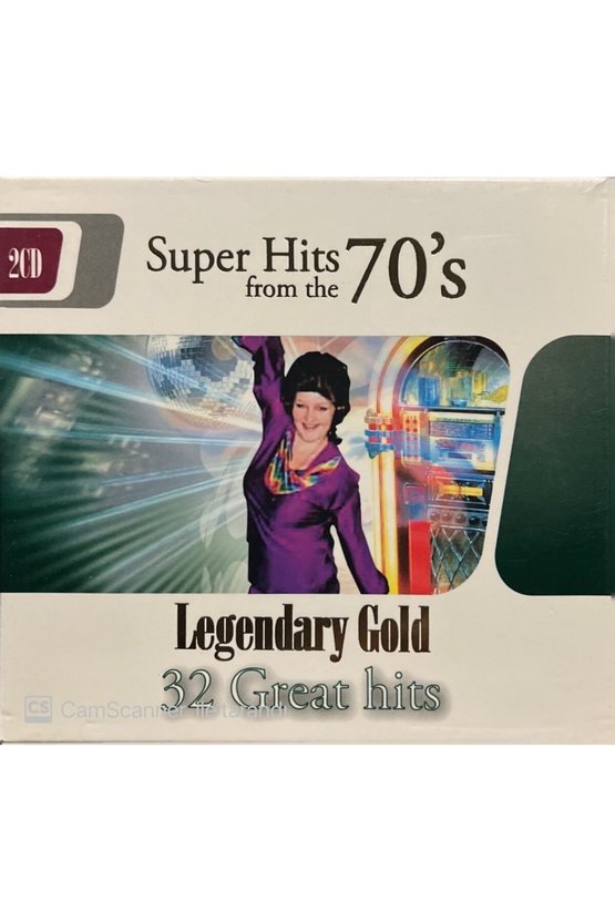 (PLAK DEĞİLDİR CD DİR) Cd Super Hits From The 70s Double Cd