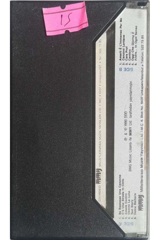 Eros Romazzotti İn Ogni Senso Kaset