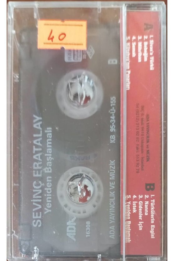 Sevinç Eratalay Yeniden Başlamalı Kaset