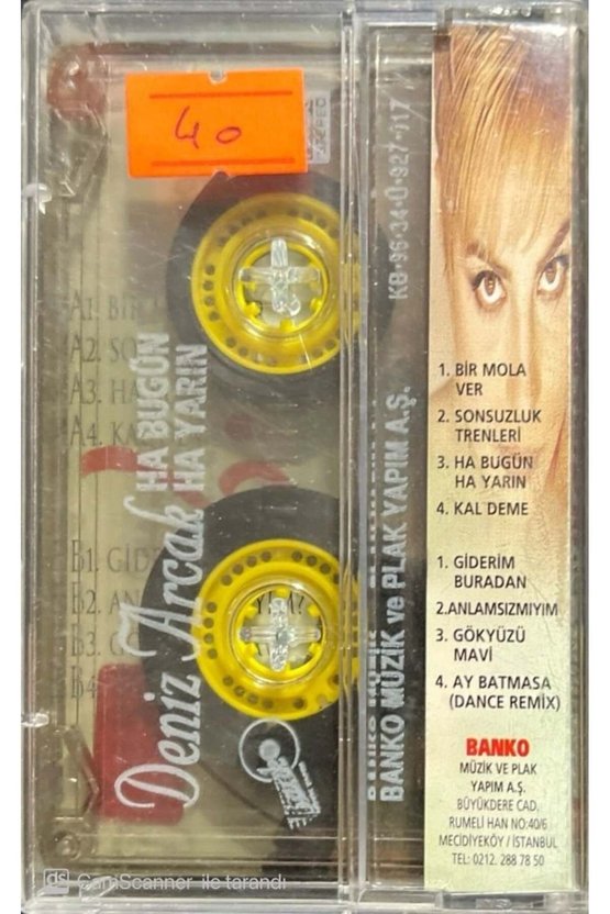 Deniz Arcak Ha Bugün Ha Yarın Kaset