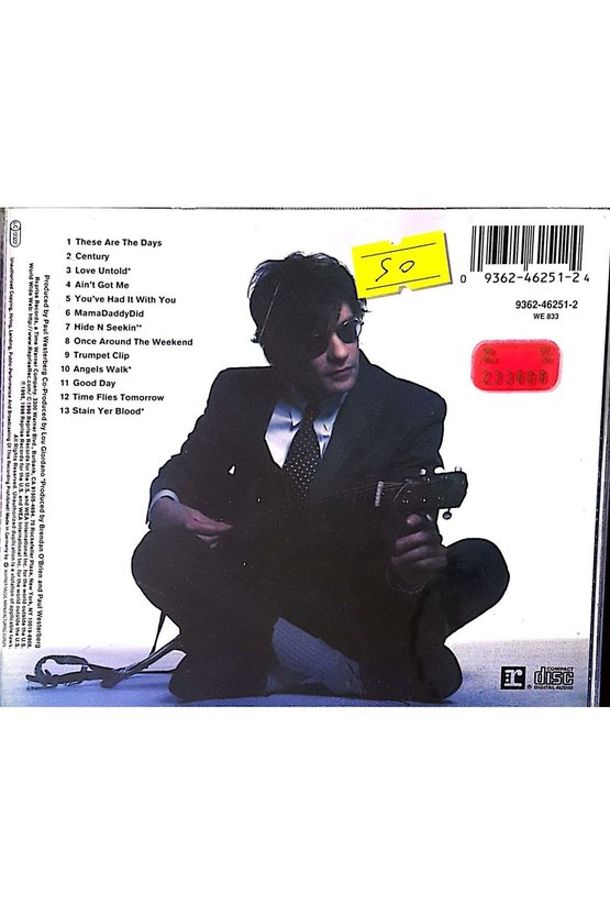 (PLAK DEĞİLDİR CD DİR) Cd Paul Westerberg Eventually Cd