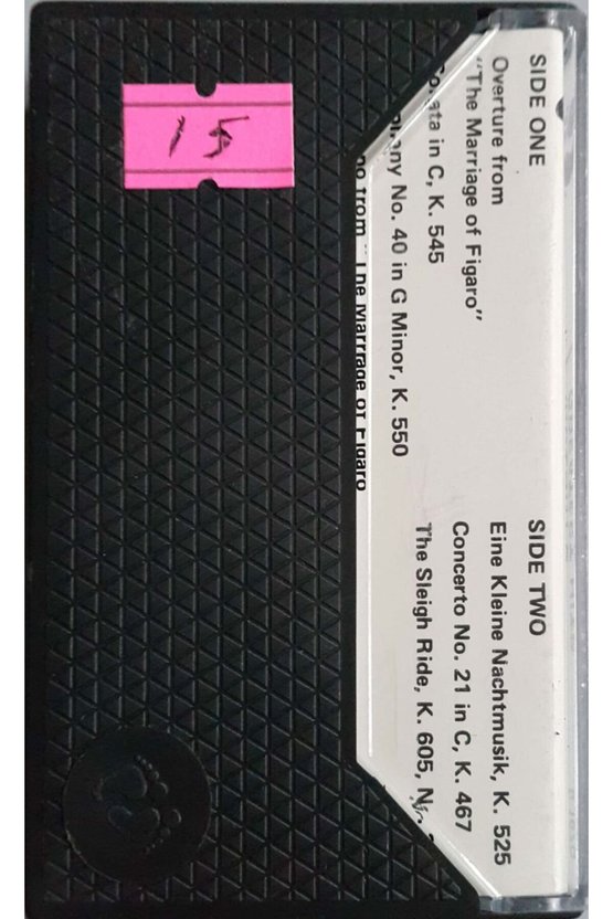 7 Mozarts Greatest Hits Great Musics Kaset