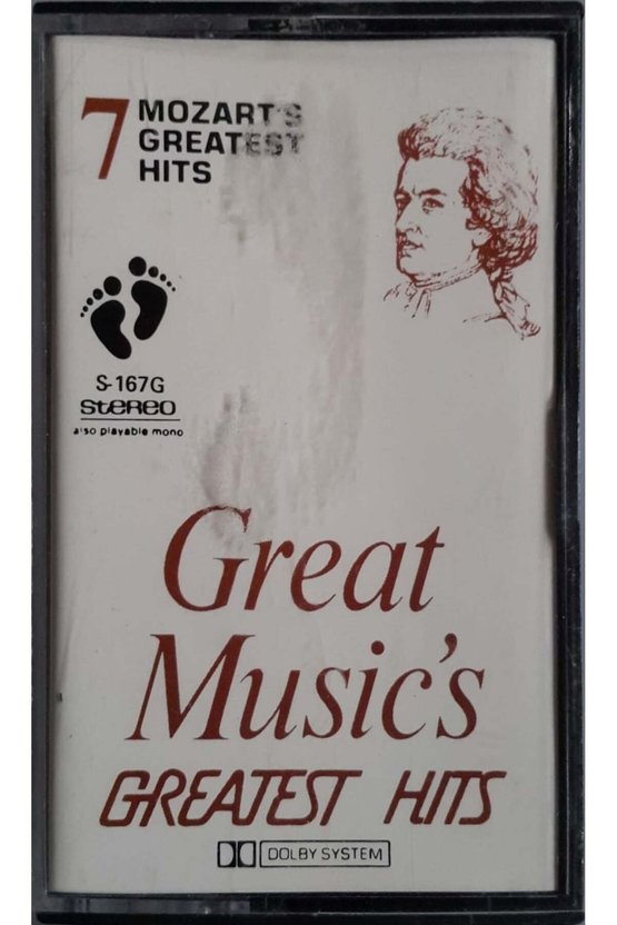 7 Mozarts Greatest Hits Great Musics Kaset
