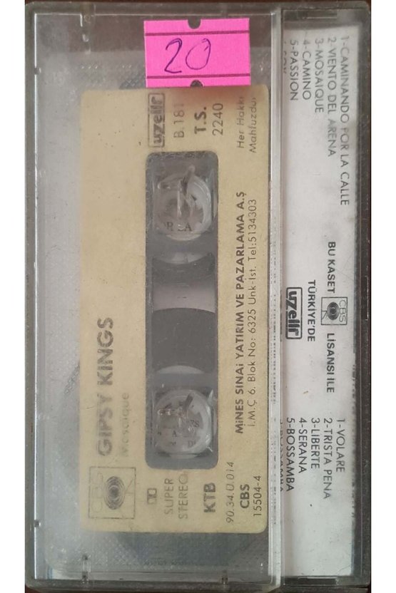 Gipsy Kings Mosaique Kaset