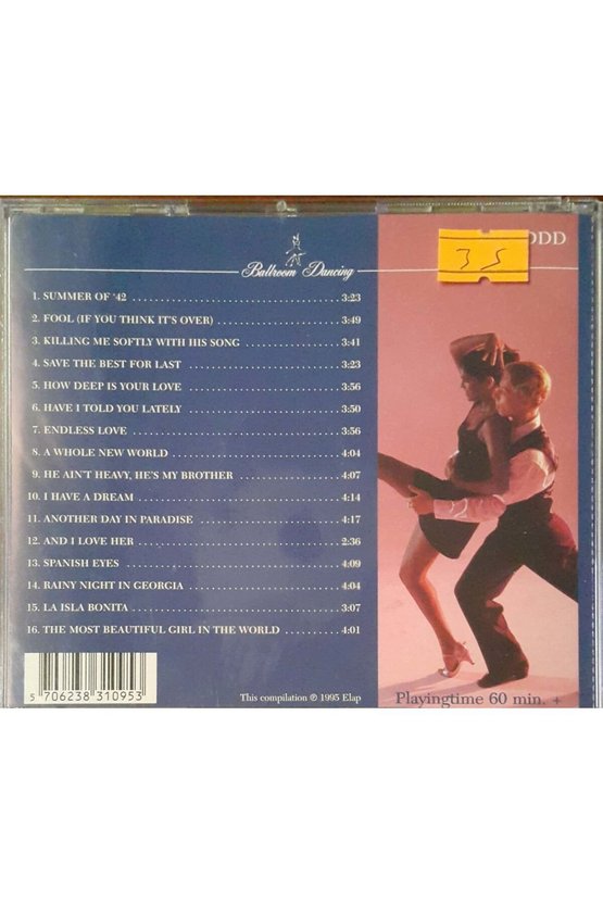 (PLAK DEĞİLDİR CD DİR) Cd Ballroom Dancing Ruhumba The Ballarom Band Cd