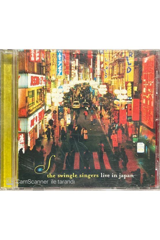 (PLAK DEĞİLDİR CD DİR) Cd The Swingle Singers Live In Japan Cd