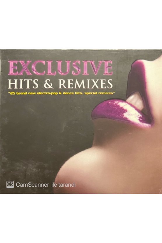 (PLAK DEĞİLDİR CD DİR) Cd Exclusive Hits & Remixes Double Cd