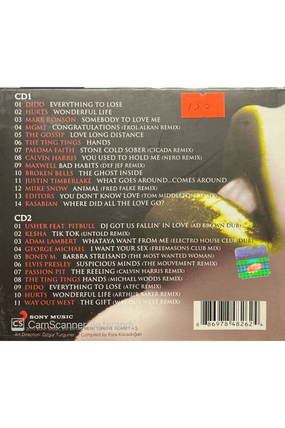 (PLAK DEĞİLDİR CD DİR) Cd Exclusive Hits & Remixes Double Cd
