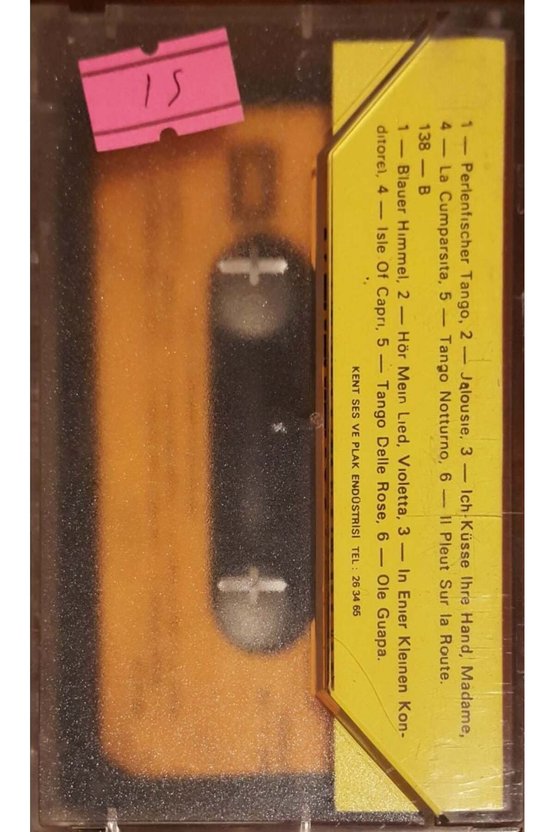 Golden Continental Tango Kaset