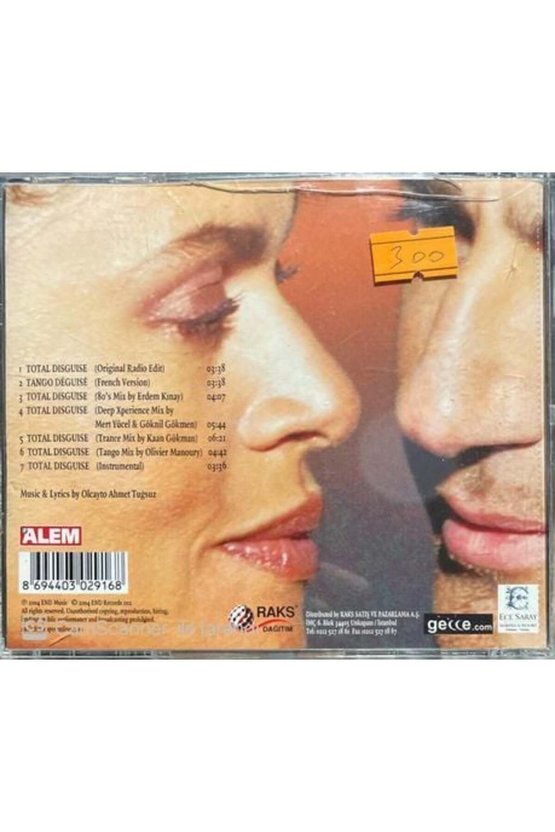 (PLAK DEĞİLDİR CD DİR) Cd Victor Lazlo & Serhat Hacıpaşalıoğlu Total Disguise Cd