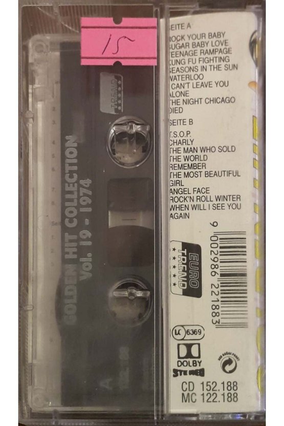 Golden Hit Collection 1974 Kaset