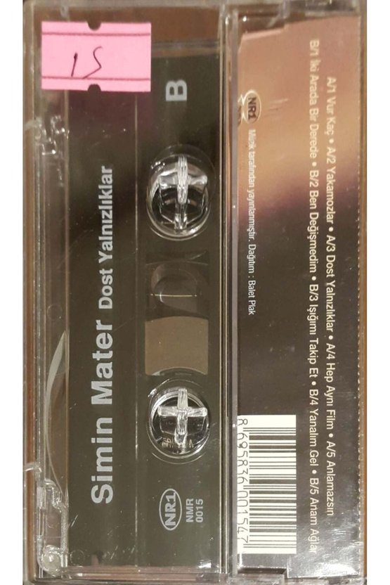 Smin Mater Dost Yalnızlılar Kaset