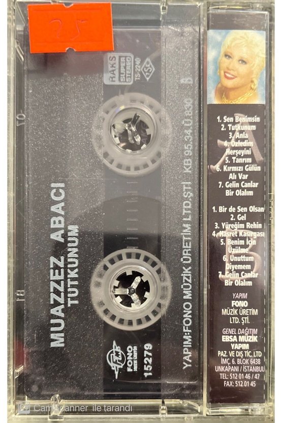 Muazzez Abacı Tutkunum Kaset