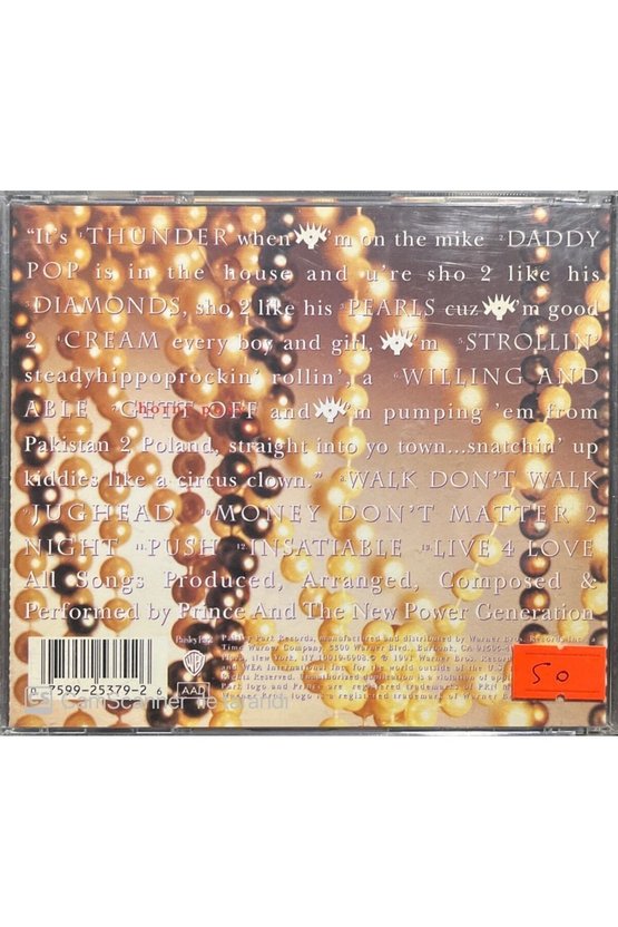 (PLAK DEĞİLDİR CD DİR) Cd Prince & The New Power Generation Cd