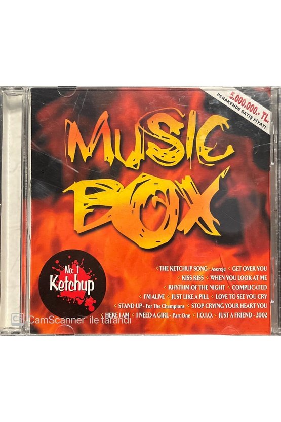 (PLAK DEĞİLDİR CD DİR) Cd Music Box Cd