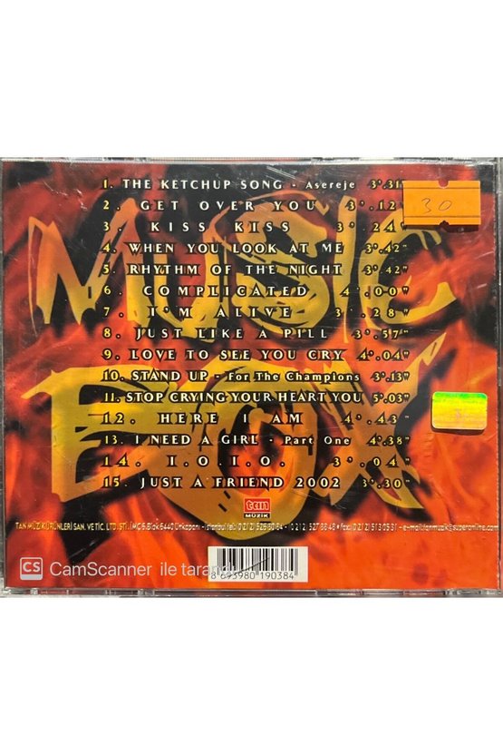 (PLAK DEĞİLDİR CD DİR) Cd Music Box Cd