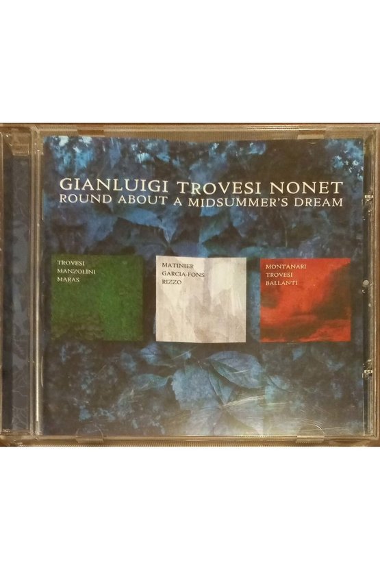 (PLAK DEĞİLDİR CD DİR) Cd Gianluigi Trovesi Nonet Round About A Midsummers Dream Cd