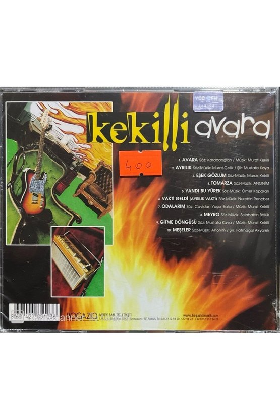 (PLAK DEĞİLDİR CD DİR) Cd Kekilli Avara Açılmamış Jelatininde Cd