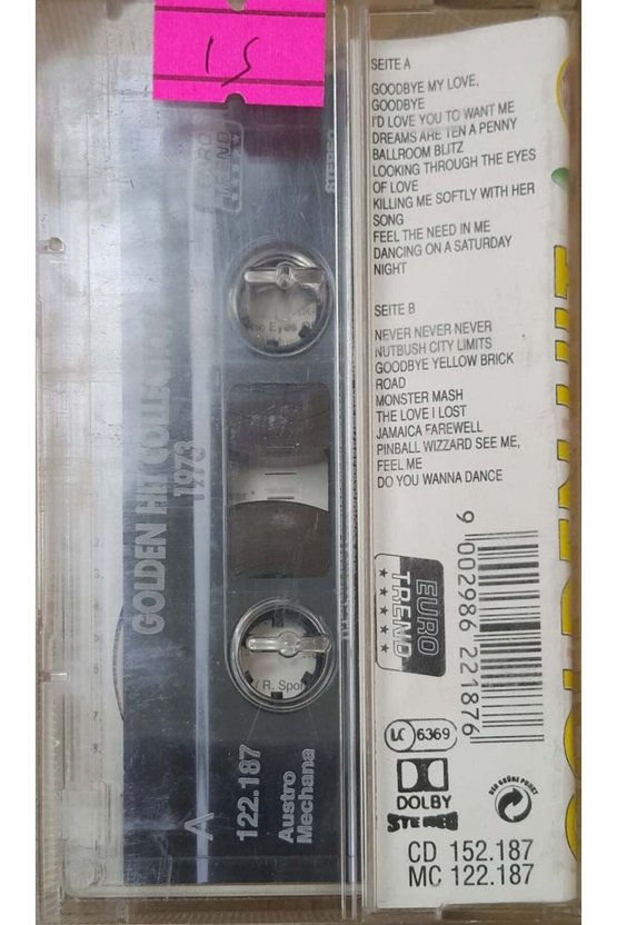 Original-Aufnahmen Golden hit Collection 1973 Kaset