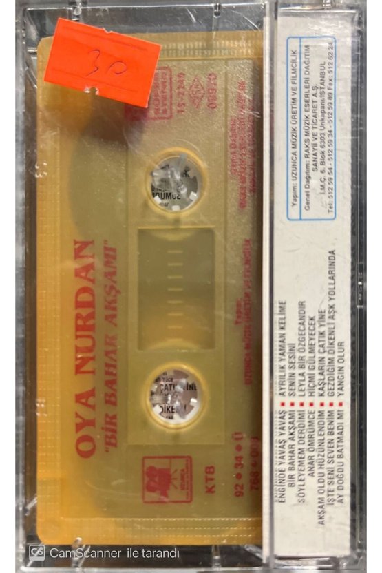 Oya Nurdan Bir Bahar Akşamı Kaset
