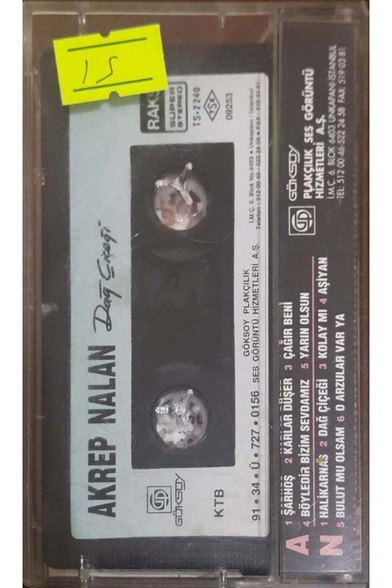 Akrep Nalan Dağ Çiçeği Kaset