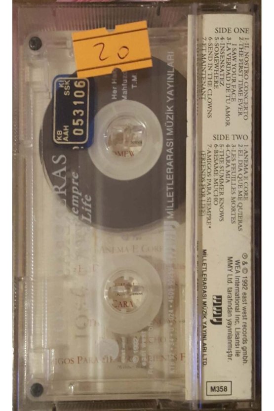 Jose Carreras Kaset