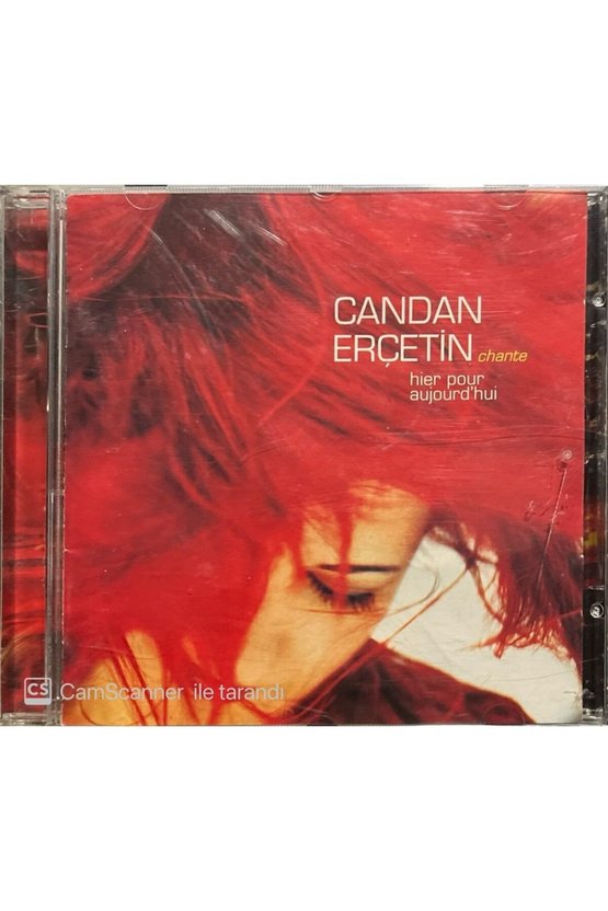 (PLAK DEĞİLDİR CD DİR) Cd Candan Erçetin Chante Hier Pour Aujourdhui Cd