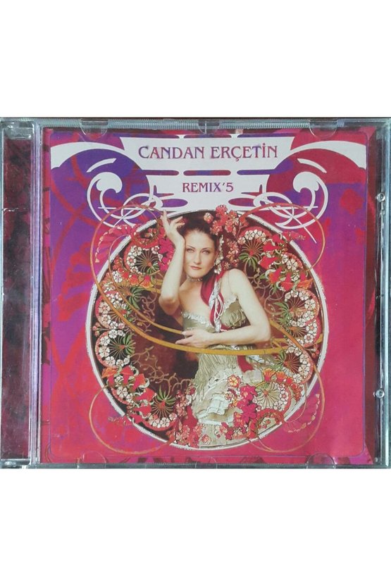(PLAK DEĞİLDİR CD DİR) Cd Candan Erçetin Remix5 Cd