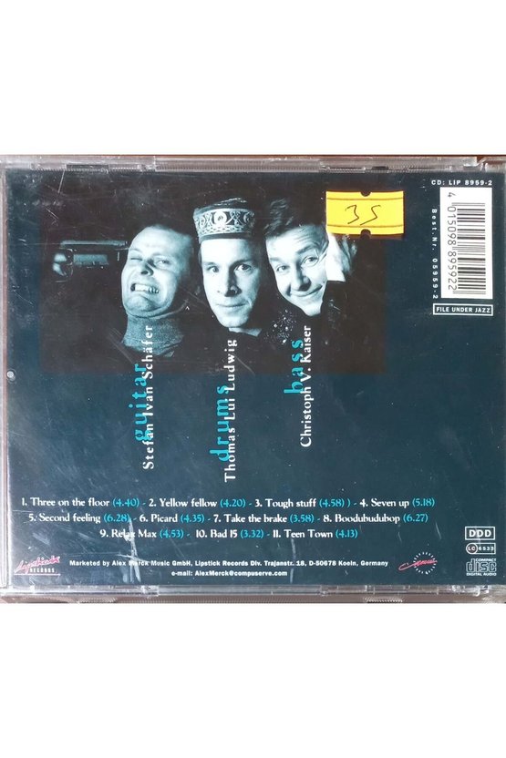 (PLAK DEĞİLDİR CD DİR) Cd Jazz Pistols Cd