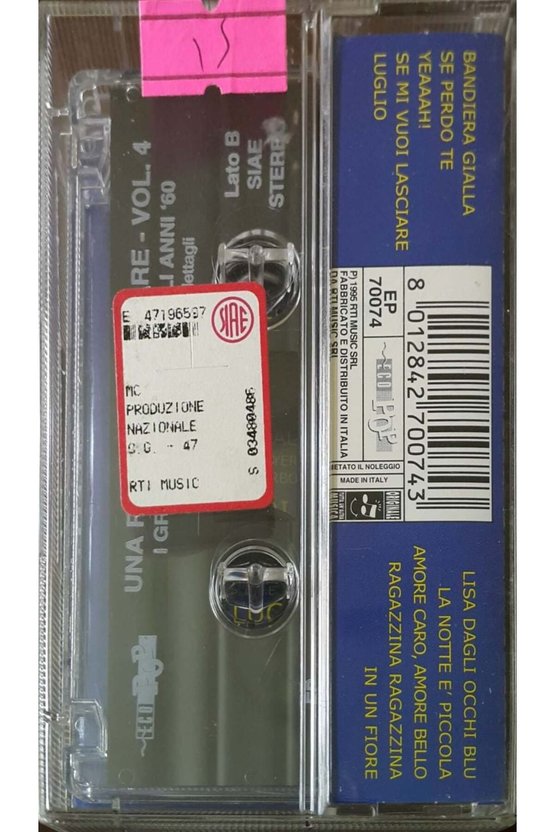 Una Rotonda Sulmare Vol.4 Kaset