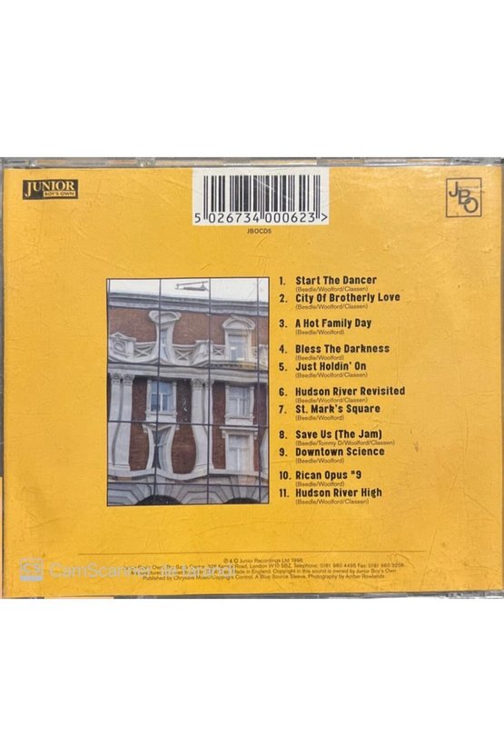 (PLAK DEĞİLDİR CD DİR) Cd Black Science Orchestra walters Room Cd