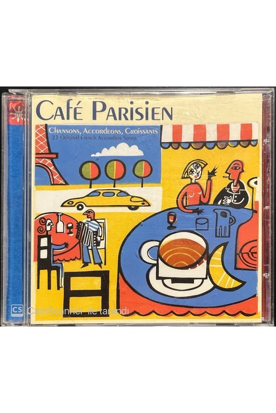 (PLAK DEĞİLDİR CD DİR) Cd Cafe Parisien Chansons Cd