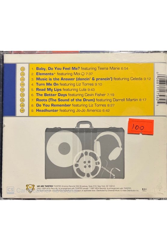 (PLAK DEĞİLDİR CD DİR) Cd Danny Telaglia Tourism Cd
