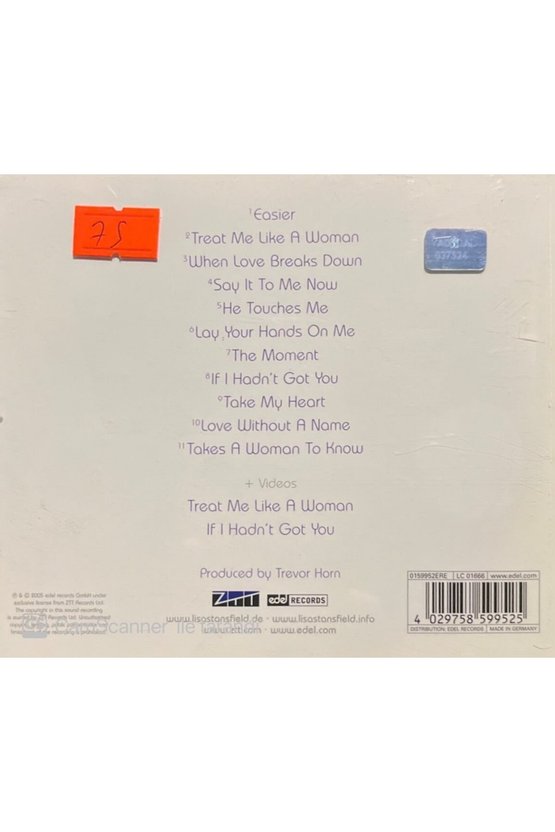 (PLAK DEĞİLDİR CD DİR) Cd Lisa Stansfield The Moment Cd