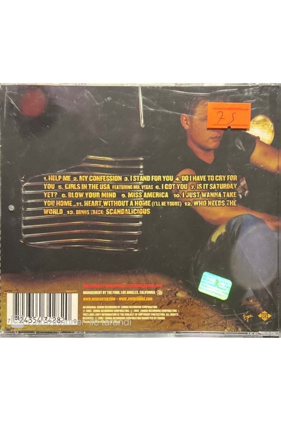 (PLAK DEĞİLDİR CD DİR) Cd Nick Carter Now Or Never Cd