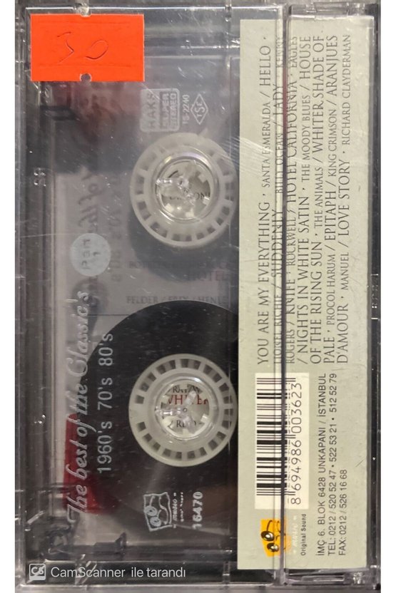 The Best Of The 1960s 70s 80s 90s Part 2 Kaset