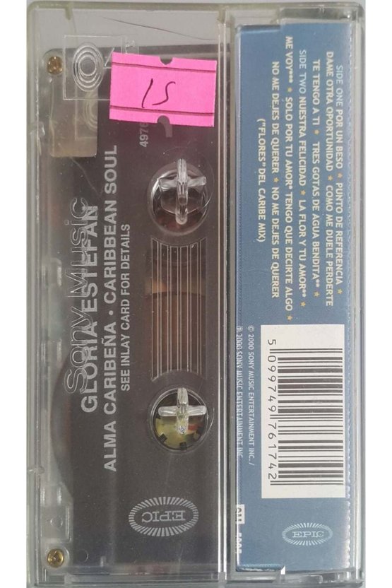 Gloria Estefan Alma Caribena .Caribbean Soul Kaset