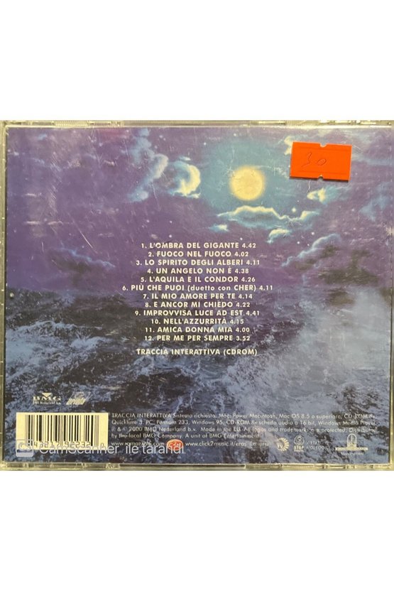 (PLAK DEĞİLDİR CD DİR) Cd Eros Ramazotti Cd