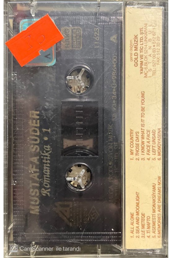 Mustafa Süder Romantika 1 Kaset