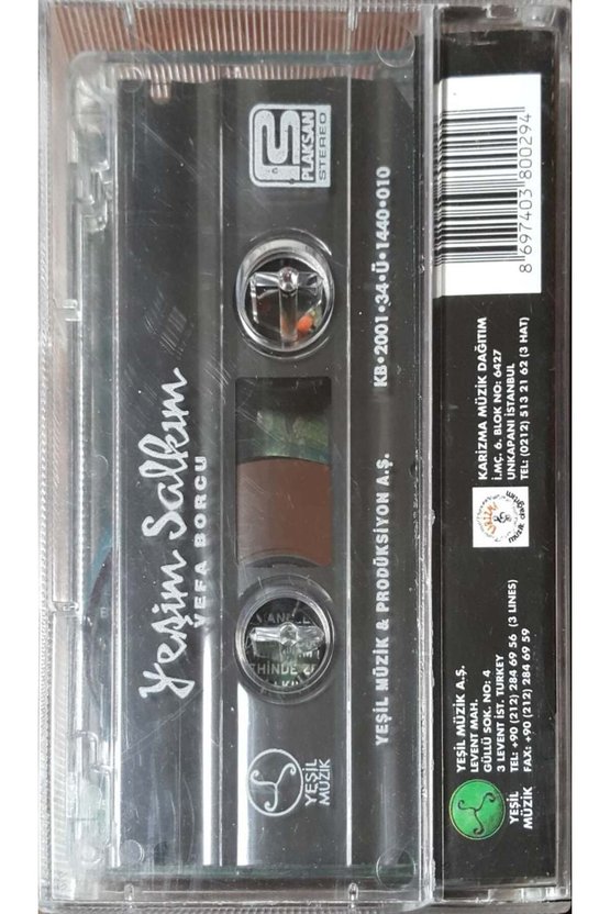 Yeşim Salkım Vefa Borcu Kaset