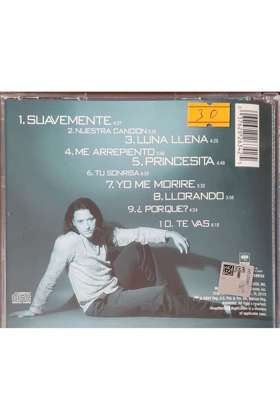 (PLAK DEĞİLDİR CD DİR) Cd Elvis Crespo Cd