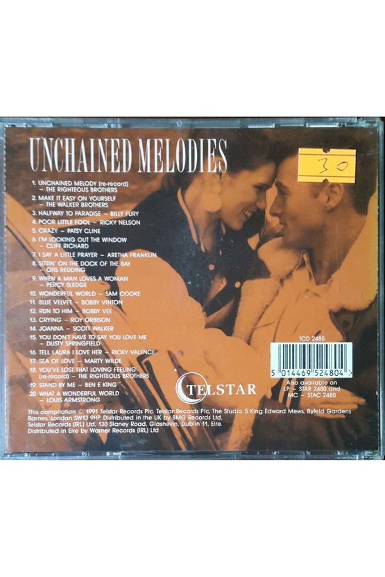 (PLAK DEĞİLDİR CD DİR) Cd Unchained Melodies Cd