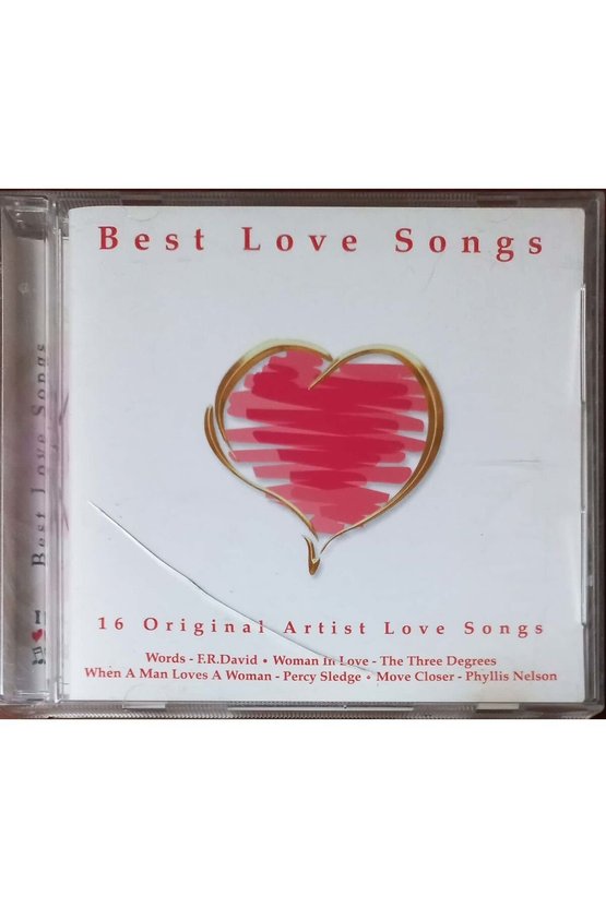 (PLAK DEĞİLDİR CD DİR) Cd Best Love Sons Cd