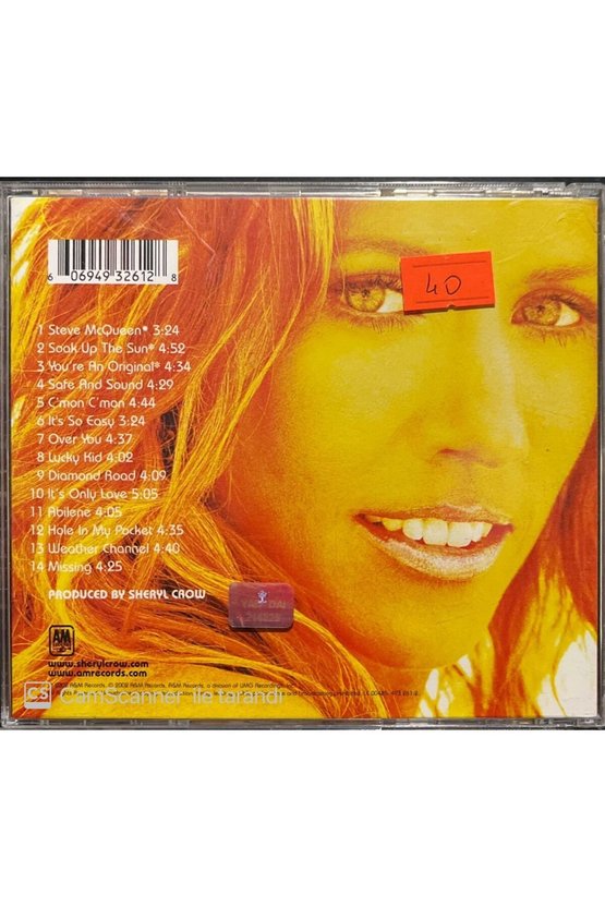 (PLAK DEĞİLDİR CD DİR) Cd Sherley Crow Cmon Cmon Cd