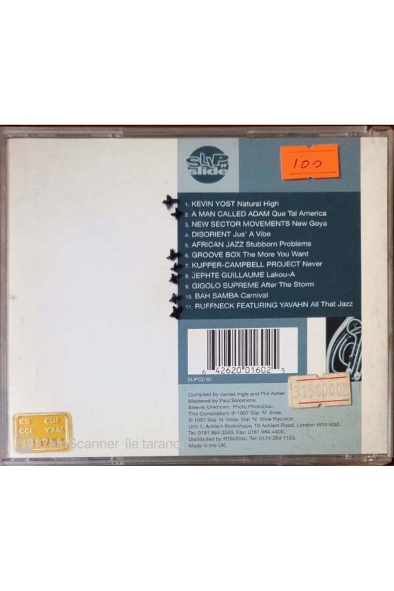 (PLAK DEĞİLDİR CD DİR) Cd Jazz In The House 4 Cd