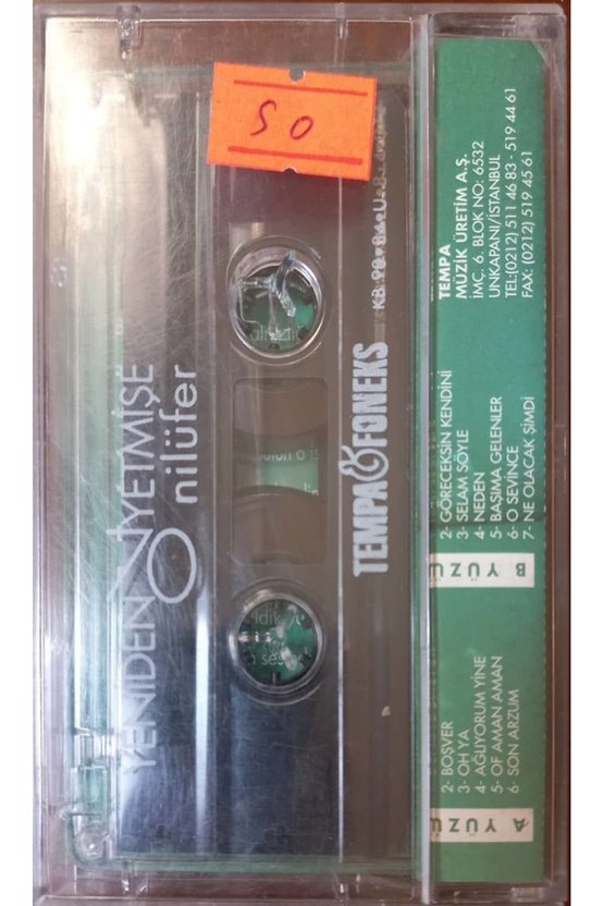 Nilüfer Yeniden Yetmişe Kaset
