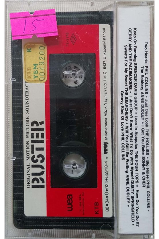 Buster Phil Collins And Julie Walters Kaset