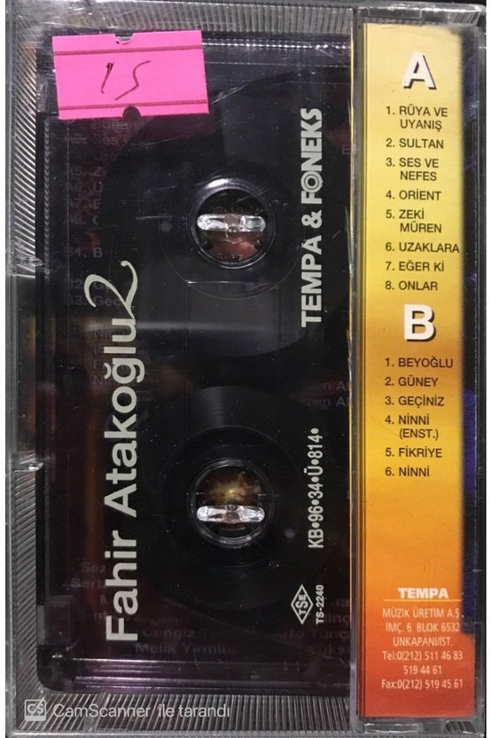 Fahir Atakoğlu 2 Kaset