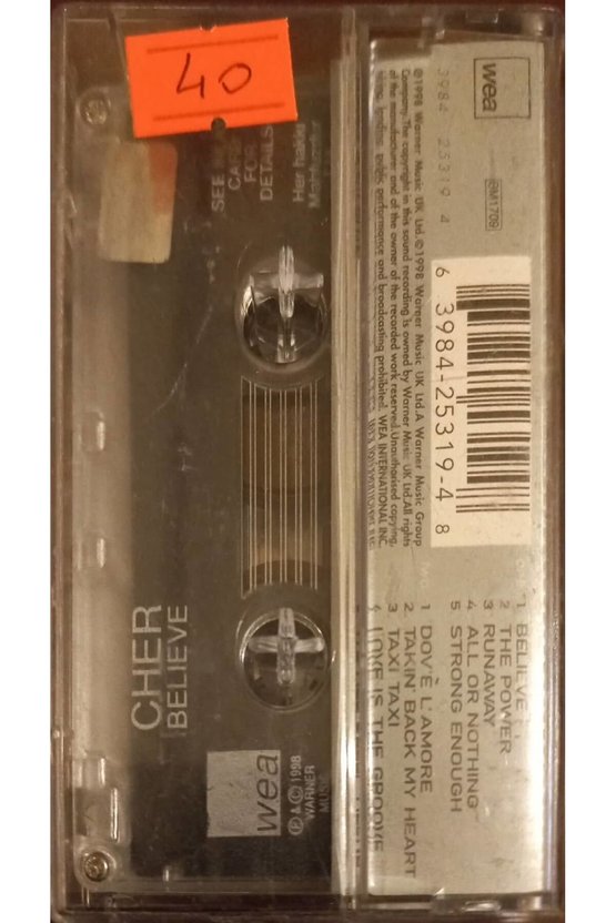 Cher Belive Kaset