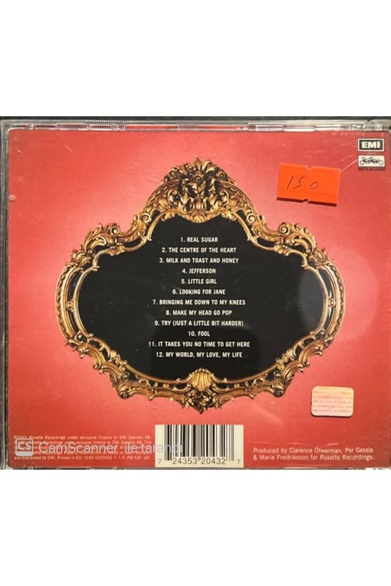 (PLAK DEĞİLDİR CD DİR) Cd Roxette Room Service Cd